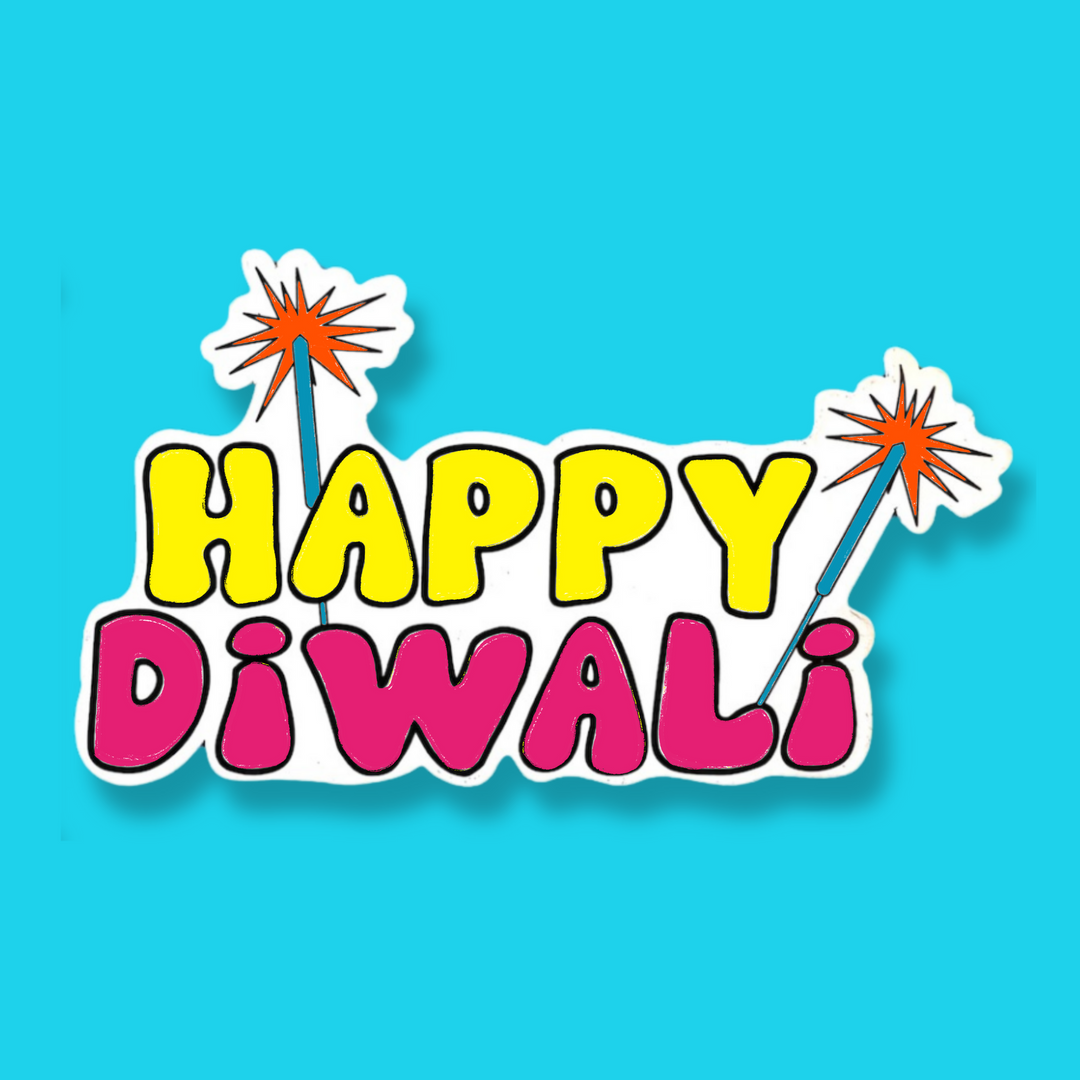 Happy Diwali Fridge Magnet Coloring Kit