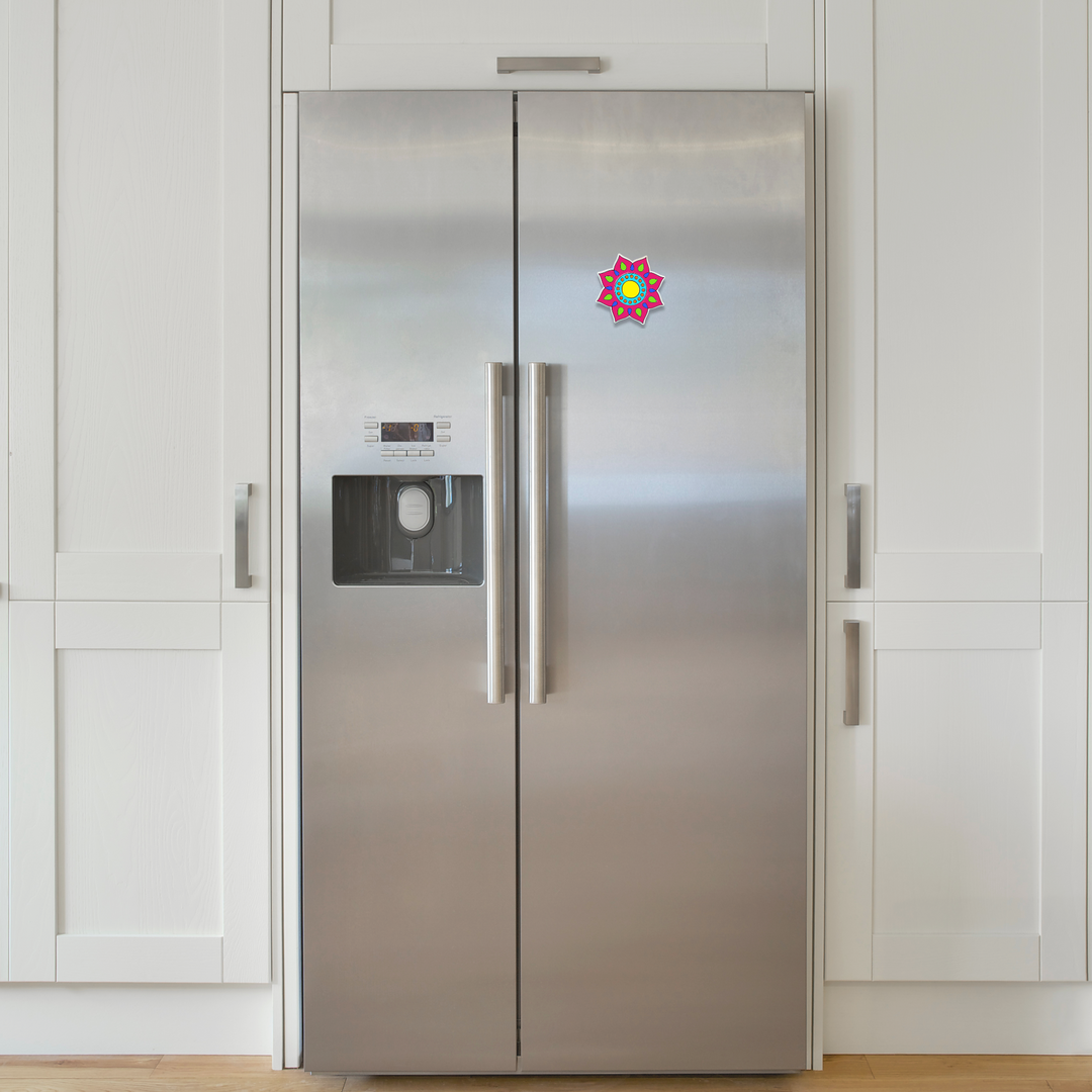 Rangoli Fridge Magnet Coloring Kit