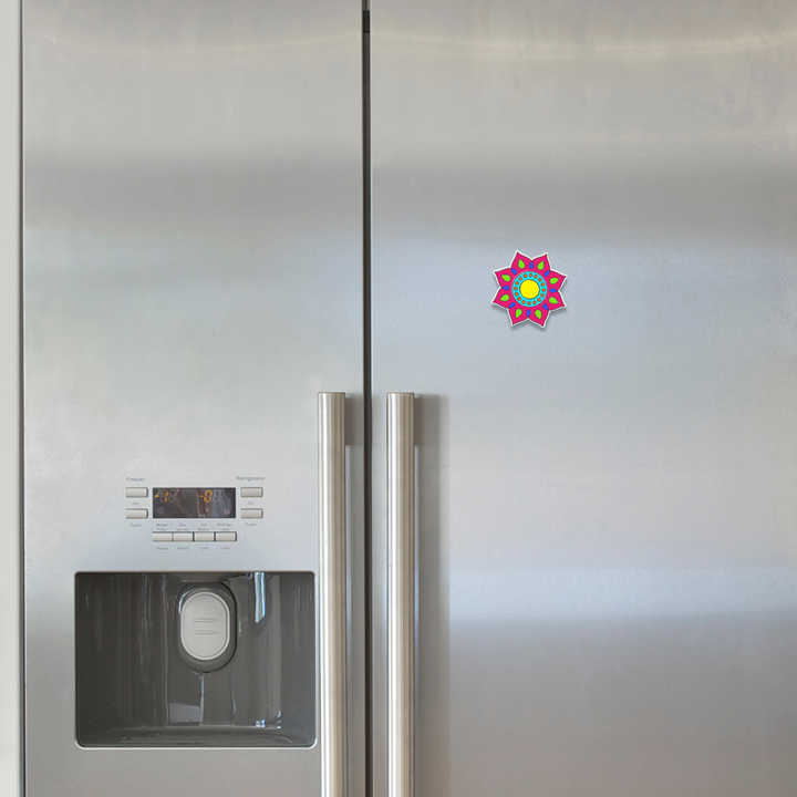 Rangoli Fridge Magnet Coloring Kit