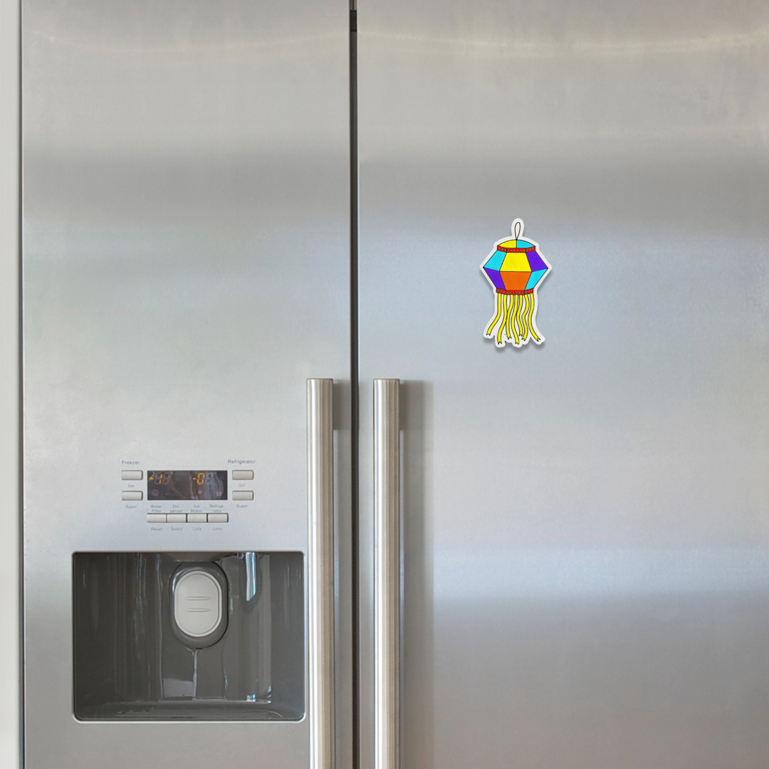 Diwali Lantern Fridge Magnet Coloring Kit