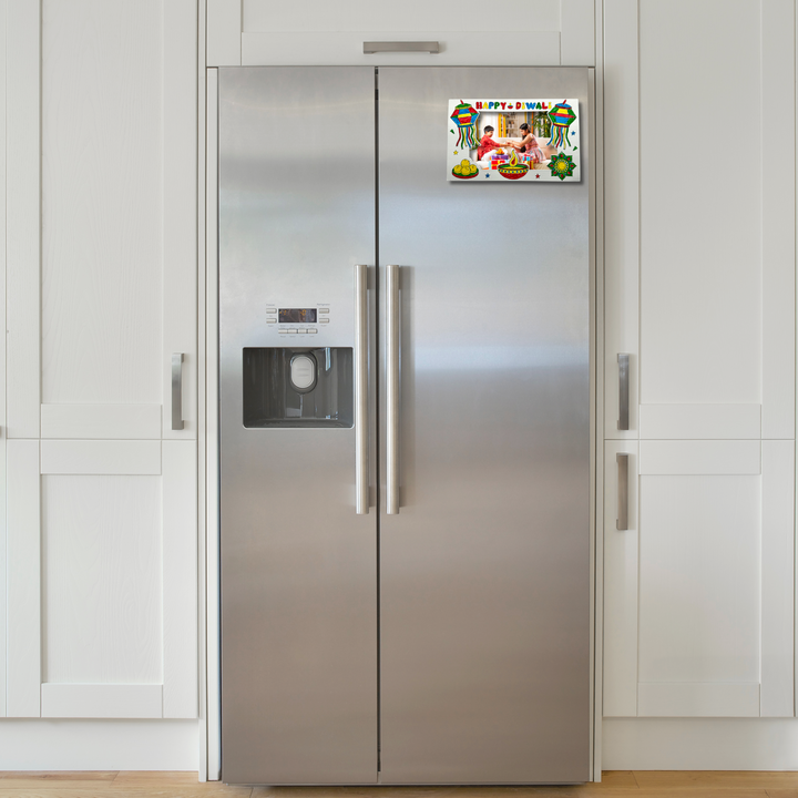 Diwali Photo Frame Fridge Magnetic Coloring Kit