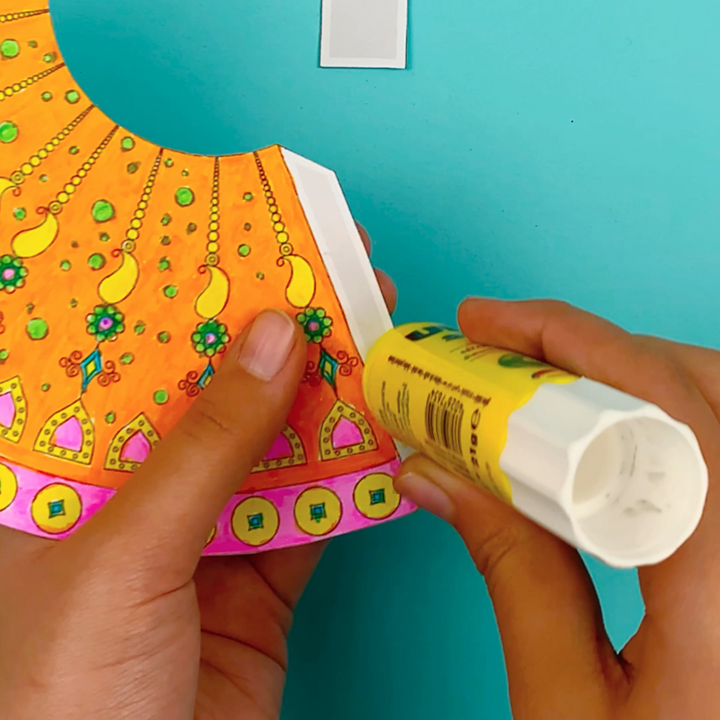 Namaste Indian Doll | Printable Kids Activity