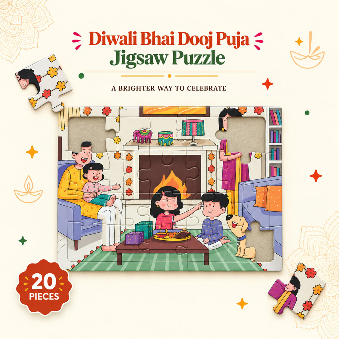 5 Days of Diwali Kid Jigsaw Puzzle