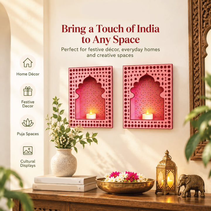 DIY Paper Jharokha Kit | Indian Diwali Home Décor Craft.