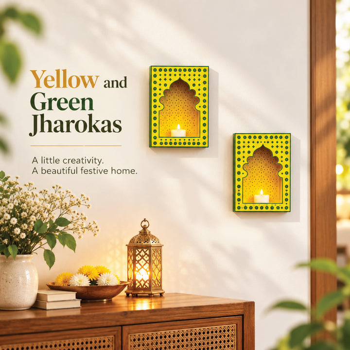 DIY Paper Jharokha Kit | Indian Diwali Home Décor Craft.