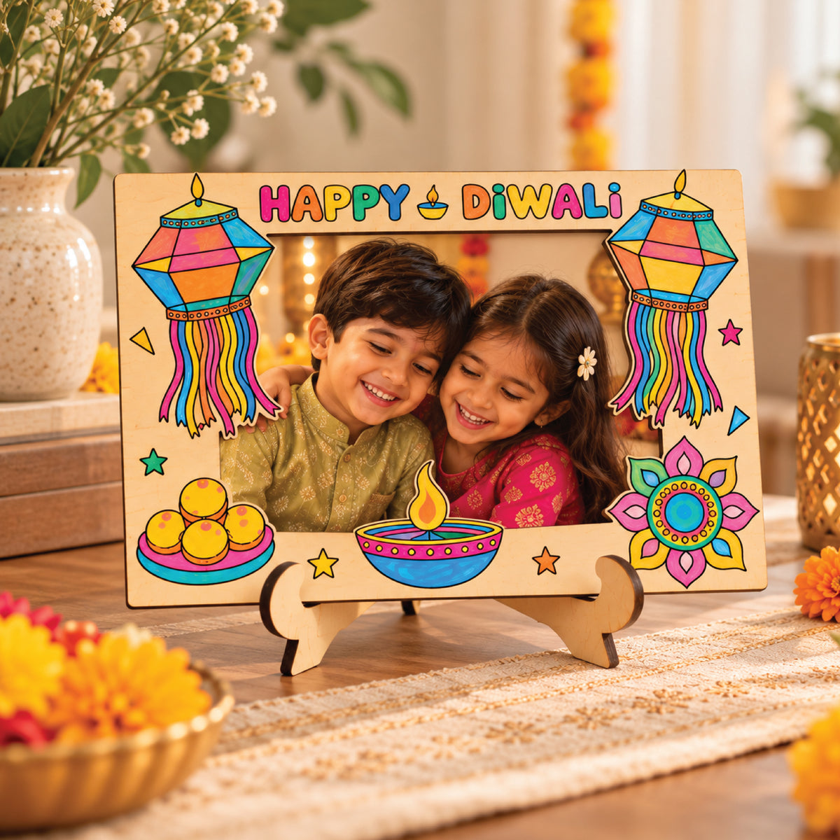 Wood Coloring Kits For Kids