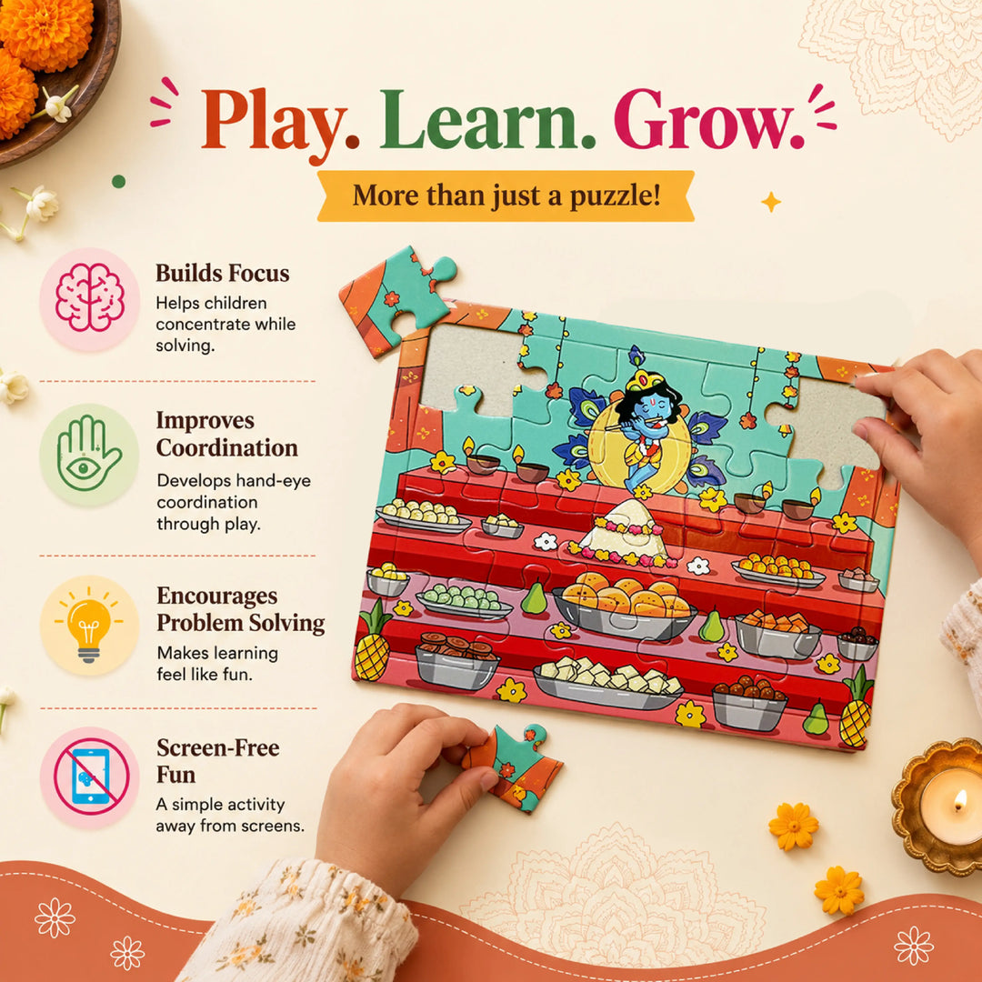 Diwali Annakut/Govardhan Puja Jigsaw Puzzle