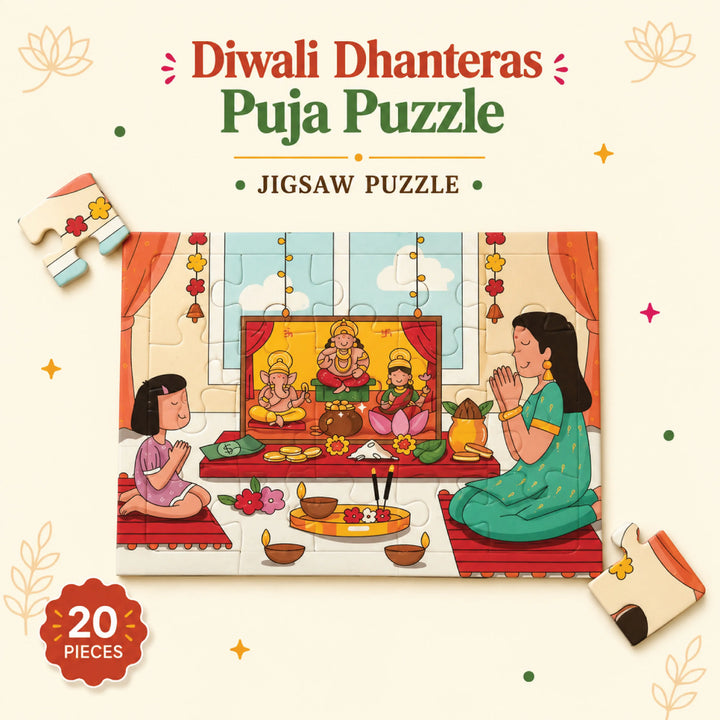 Diwali Dhanteras Puja Puzzle