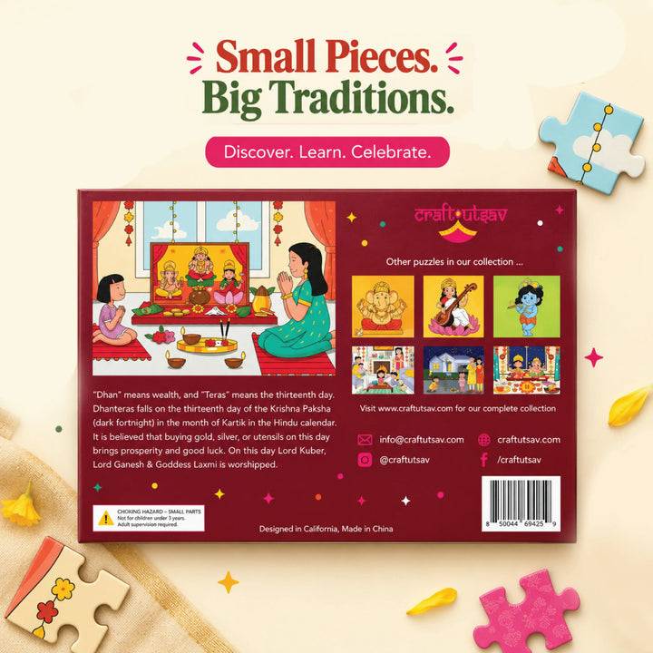 Diwali Dhanteras Puja Puzzle