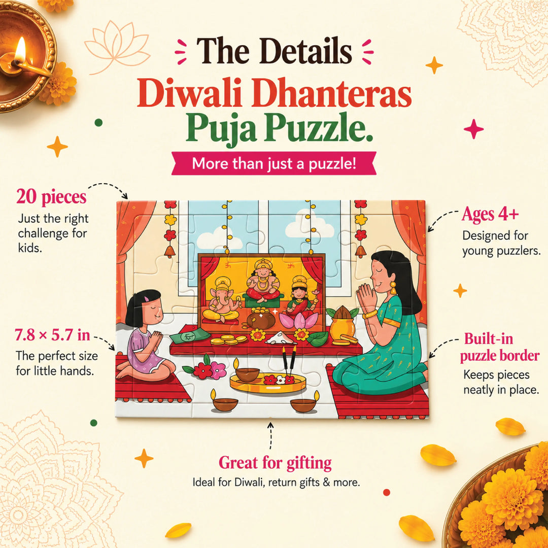 Diwali Dhanteras Puja Puzzle