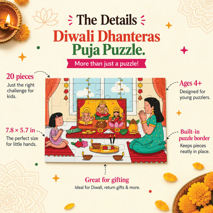 Diwali Dhanteras Puja Puzzle