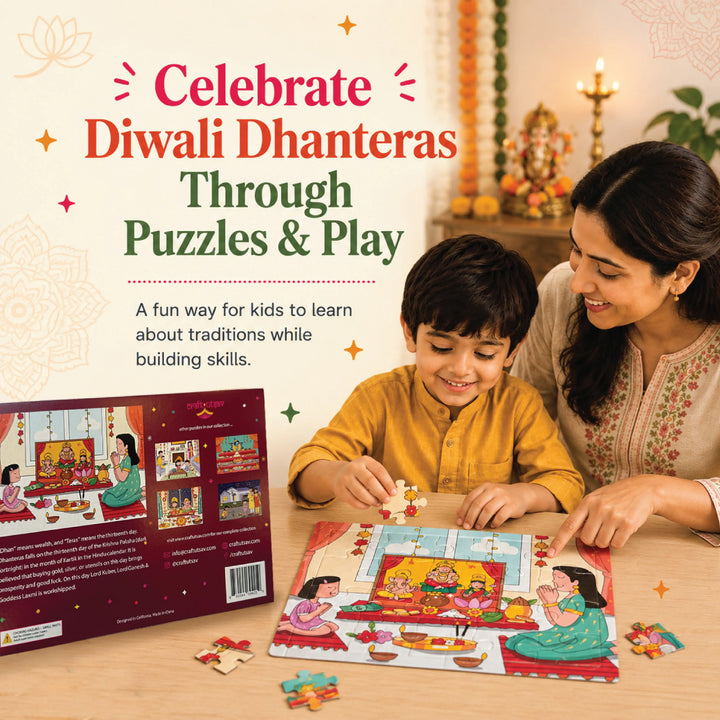 Diwali Dhanteras Puja Puzzle
