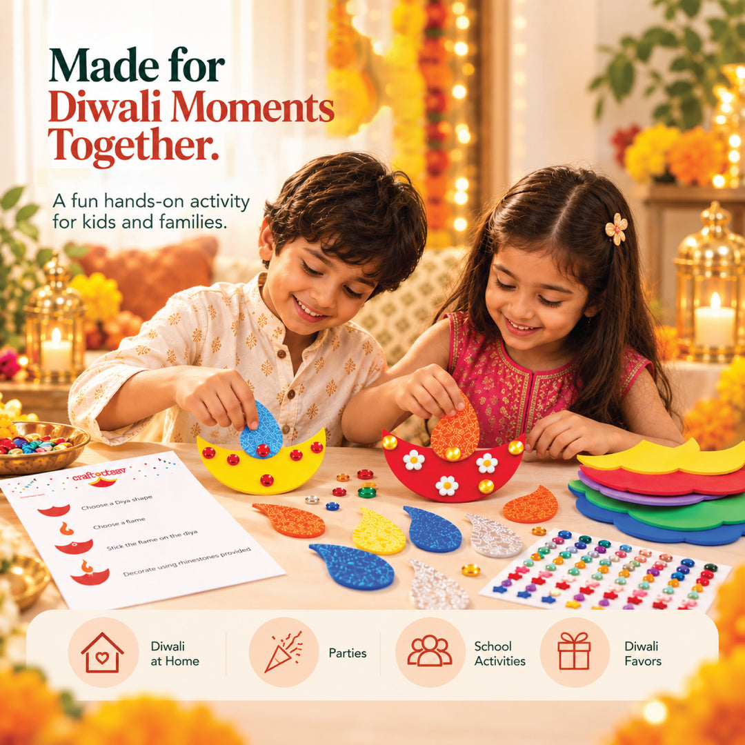 Diwali Diya Foam Craft Kit