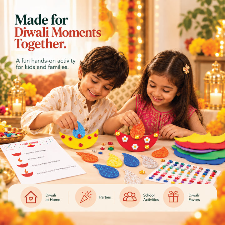 Diwali Diya Foam Craft Kit