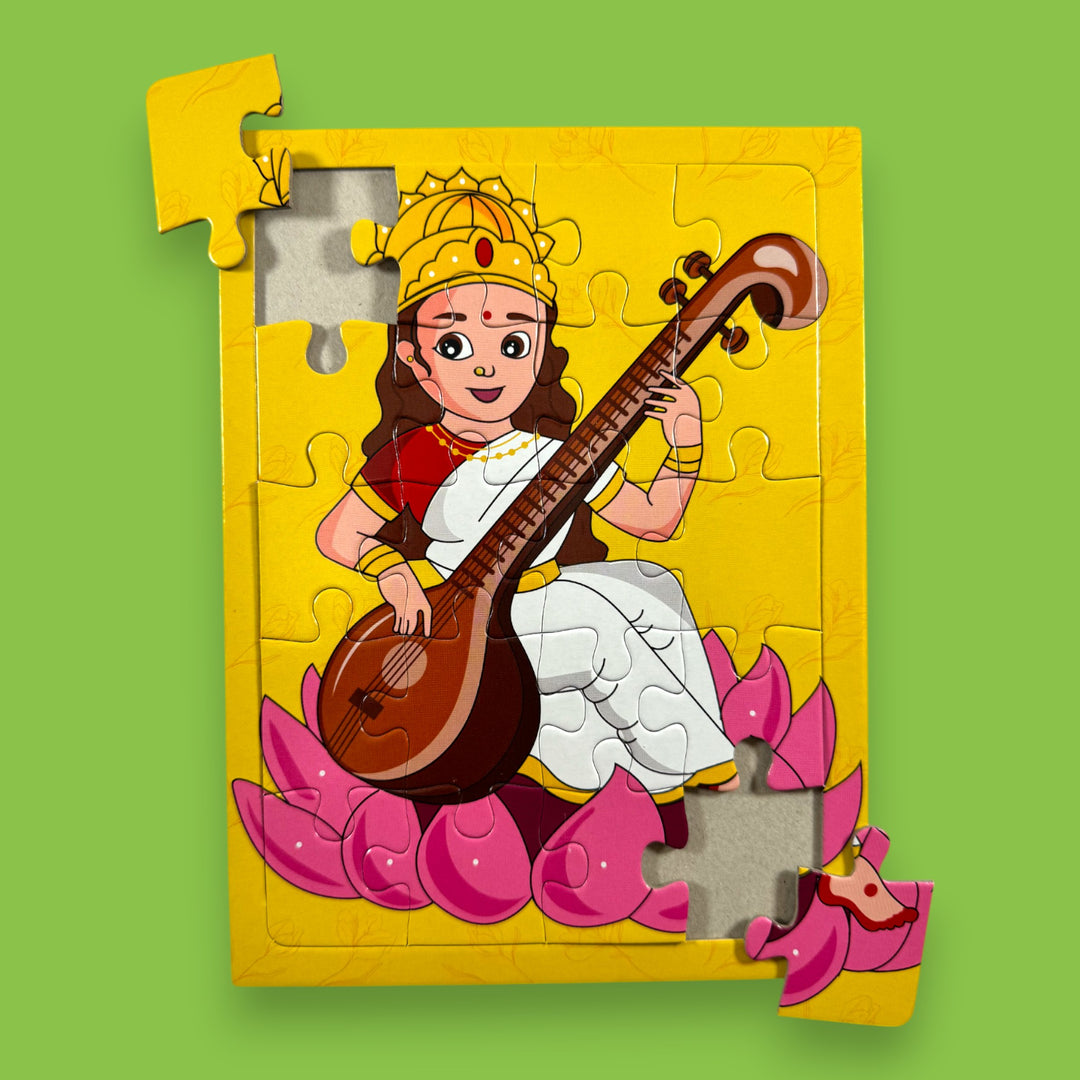 Saraswati Maa Jigsaw Puzzle