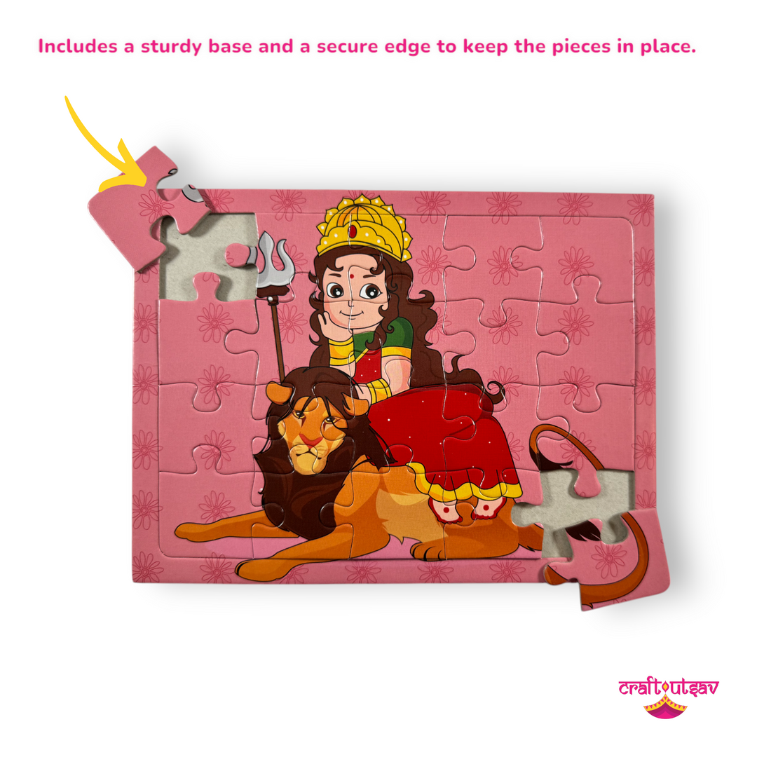 Set of 5 - Hindu Gods &amp; Goddesses Jigsaw Puzzle