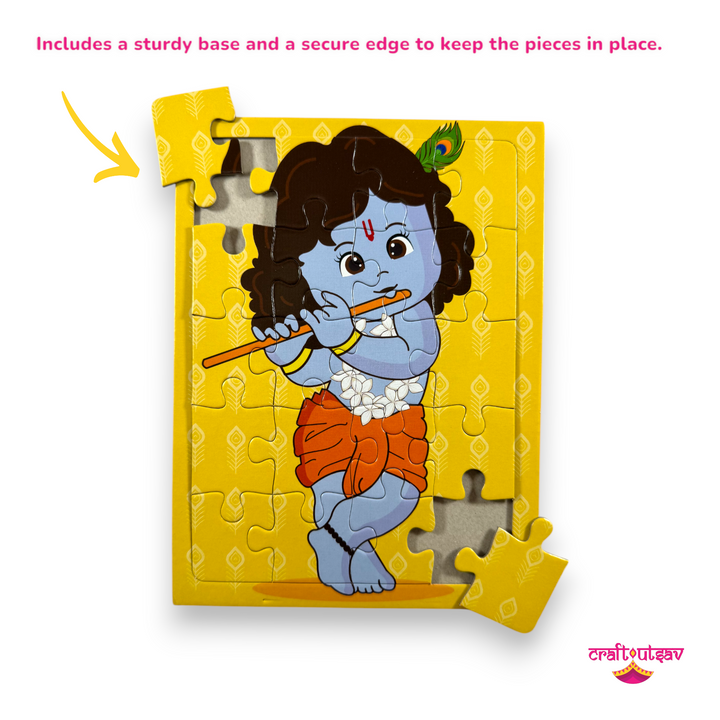 Set of 7 - Hindu Gods &amp; Goddesses Jigsaw Puzzle