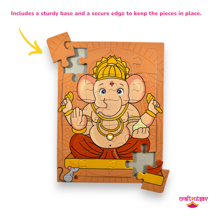 Set of 5 - Hindu Gods &amp; Goddesses Jigsaw Puzzle
