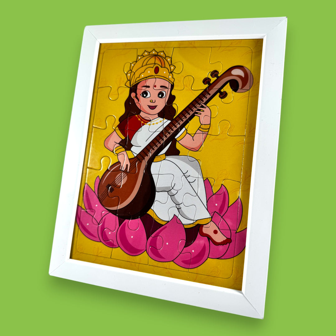 Saraswati Maa Jigsaw Puzzle