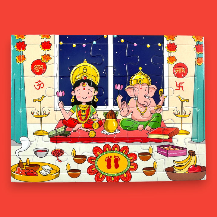 5 Days of Diwali Kid Jigsaw Puzzle