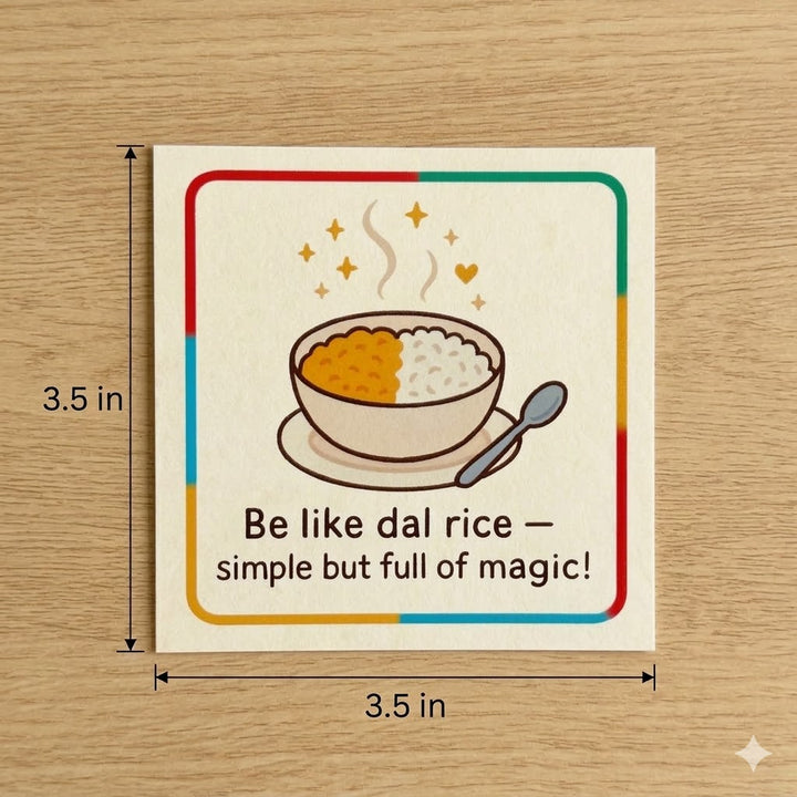 Desi Lunch Box Notes – Lunchbox notes for Desi kids | 30 Cute Indian Food-Themed Notes