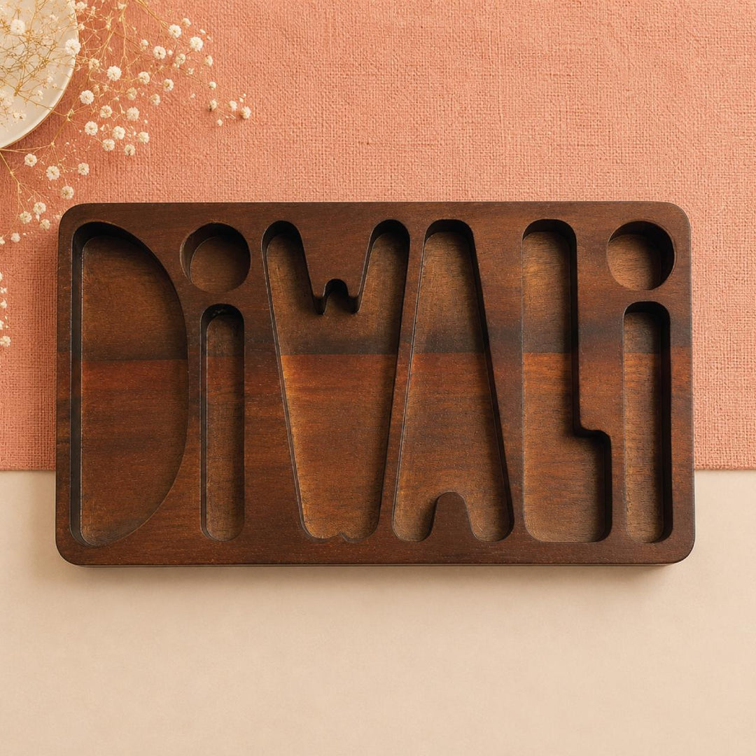 Diwali Charcuterie Board | Indian Home Decor |  14x8 inches | Pre-Order Ships Sep 30th