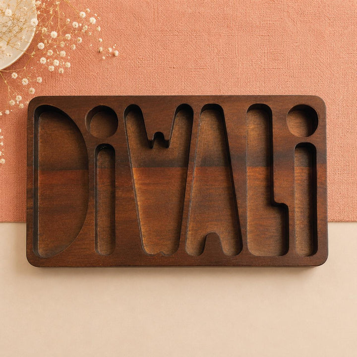 Diwali Charcuterie Board | Indian Home Decor |  14x8 inches | Pre-Order Ships Sep 30th