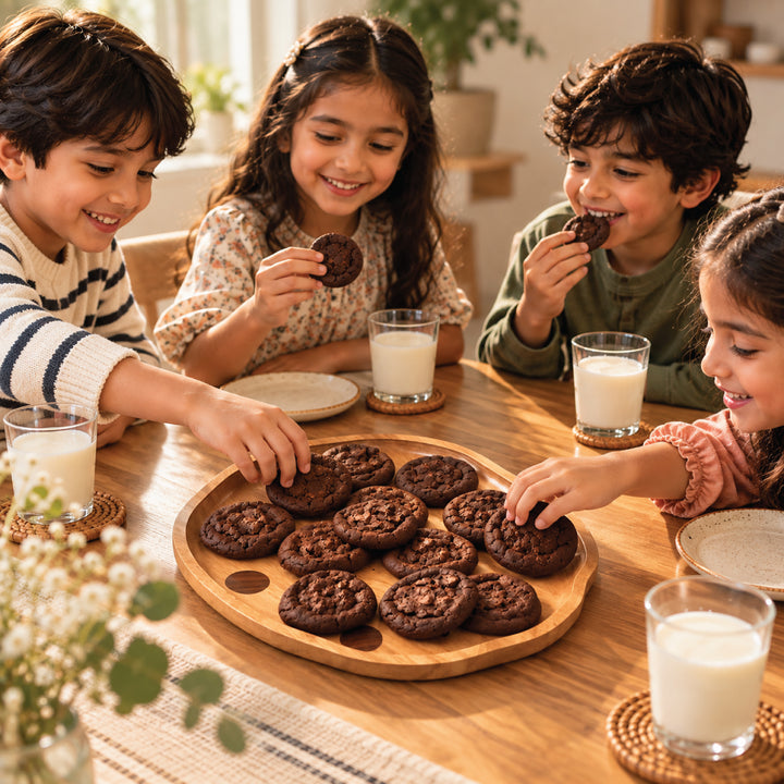PRE-ORDER : Cookie Shaped Wooden Serving Board
