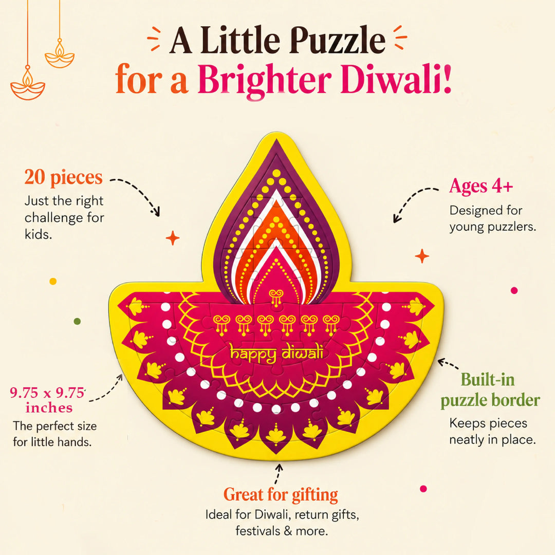 Diwali Diya Jigsaw Puzzle