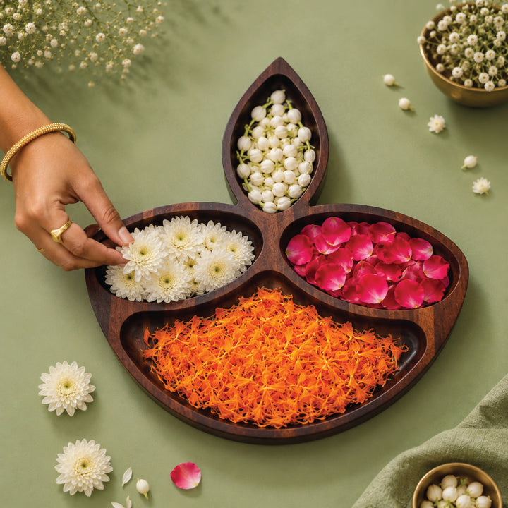 Diya Shaped Charcuterie Board | Indian Home Decor |  14x12.5 inches