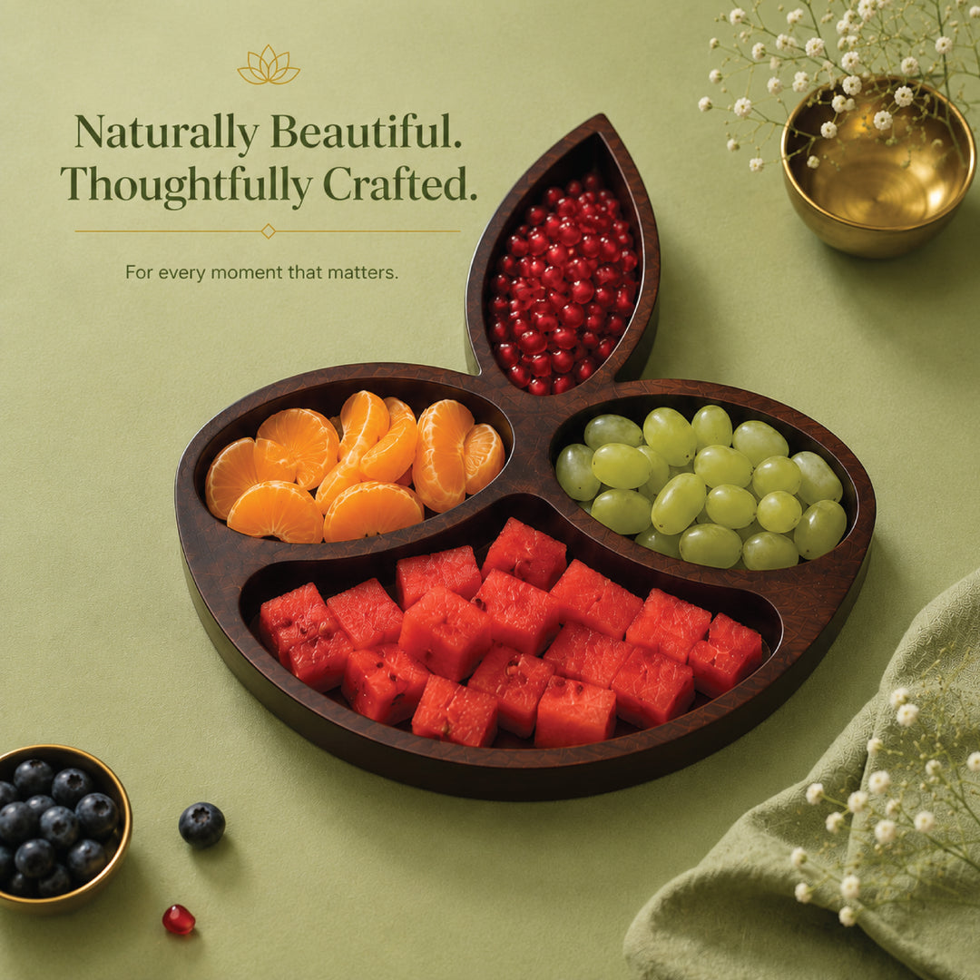Diya Shaped Charcuterie Board | Indian Home Decor | | 14x12.5 inches