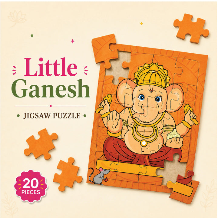 Hindu Gods &amp; Goddesses Jigsaw Puzzle (8x6 inches)