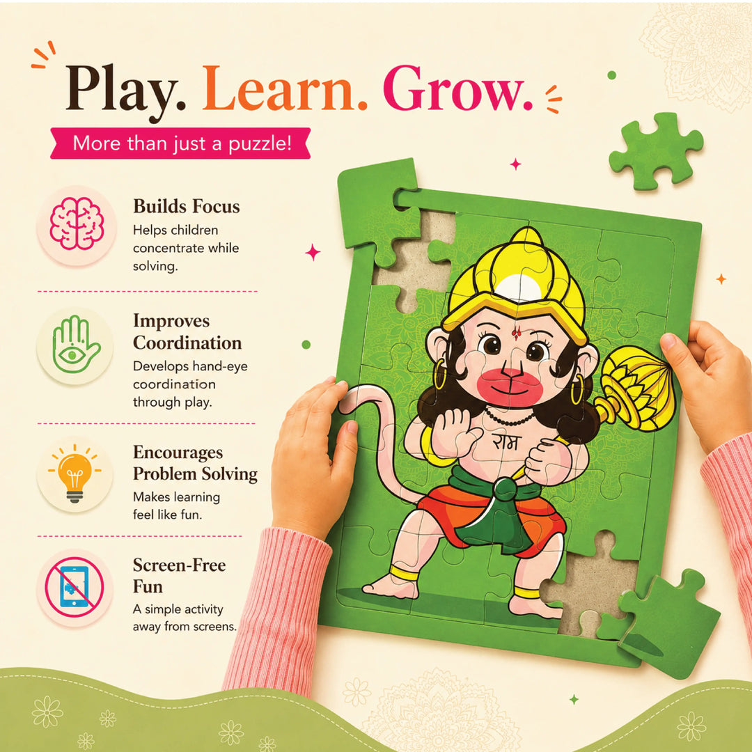 Lord Hanuman Jigsaw Puzzle