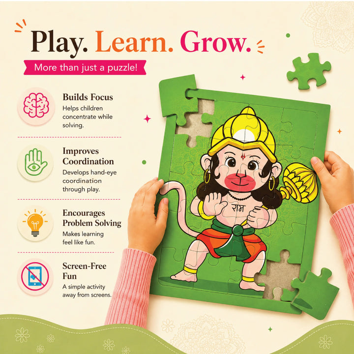 Lord Hanuman Jigsaw Puzzle