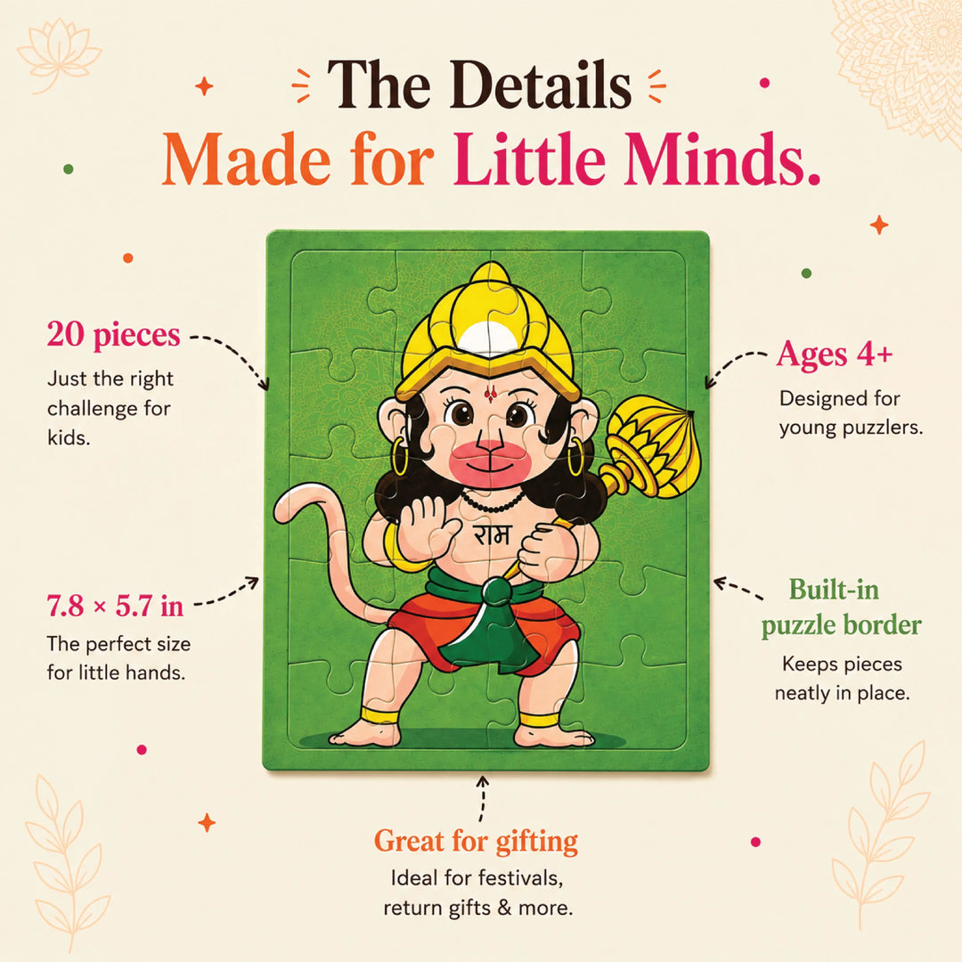 Lord Hanuman Jigsaw Puzzle