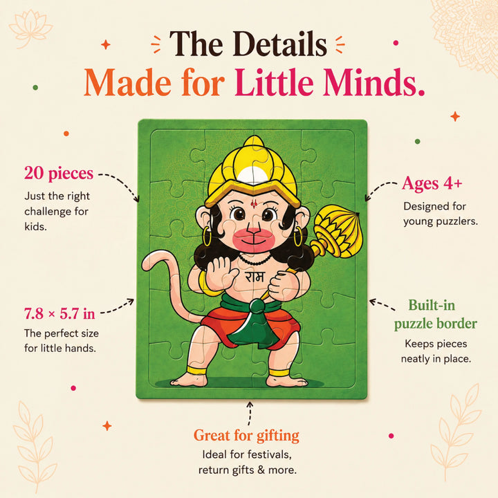 Lord Hanuman Jigsaw Puzzle
