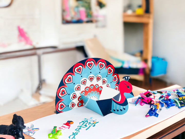 DIY Peacock Craft Kit