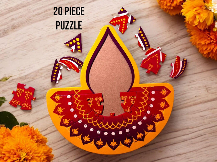 Diwali Diya Jigsaw Puzzle