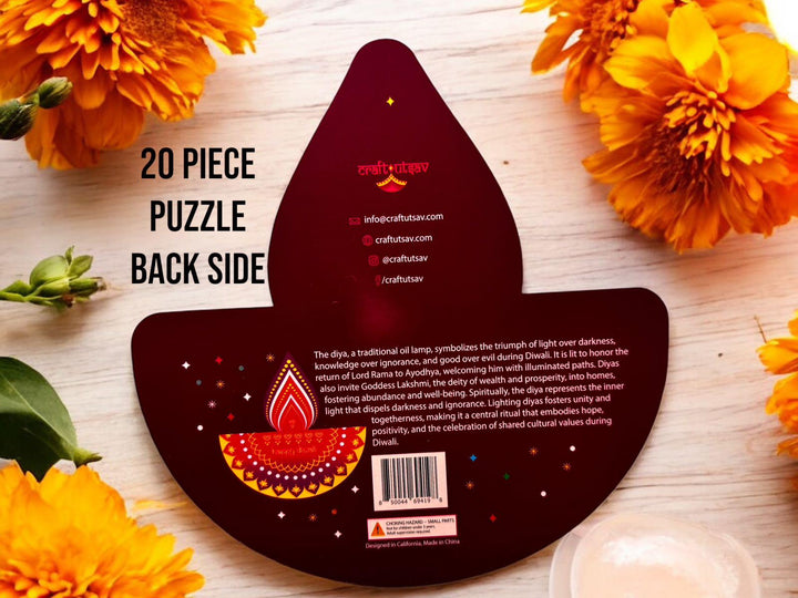 Diwali Diya Jigsaw Puzzle