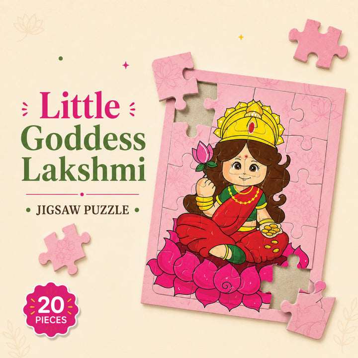 Hindu Gods &amp; Goddesses Jigsaw Puzzle (8x6 inches)