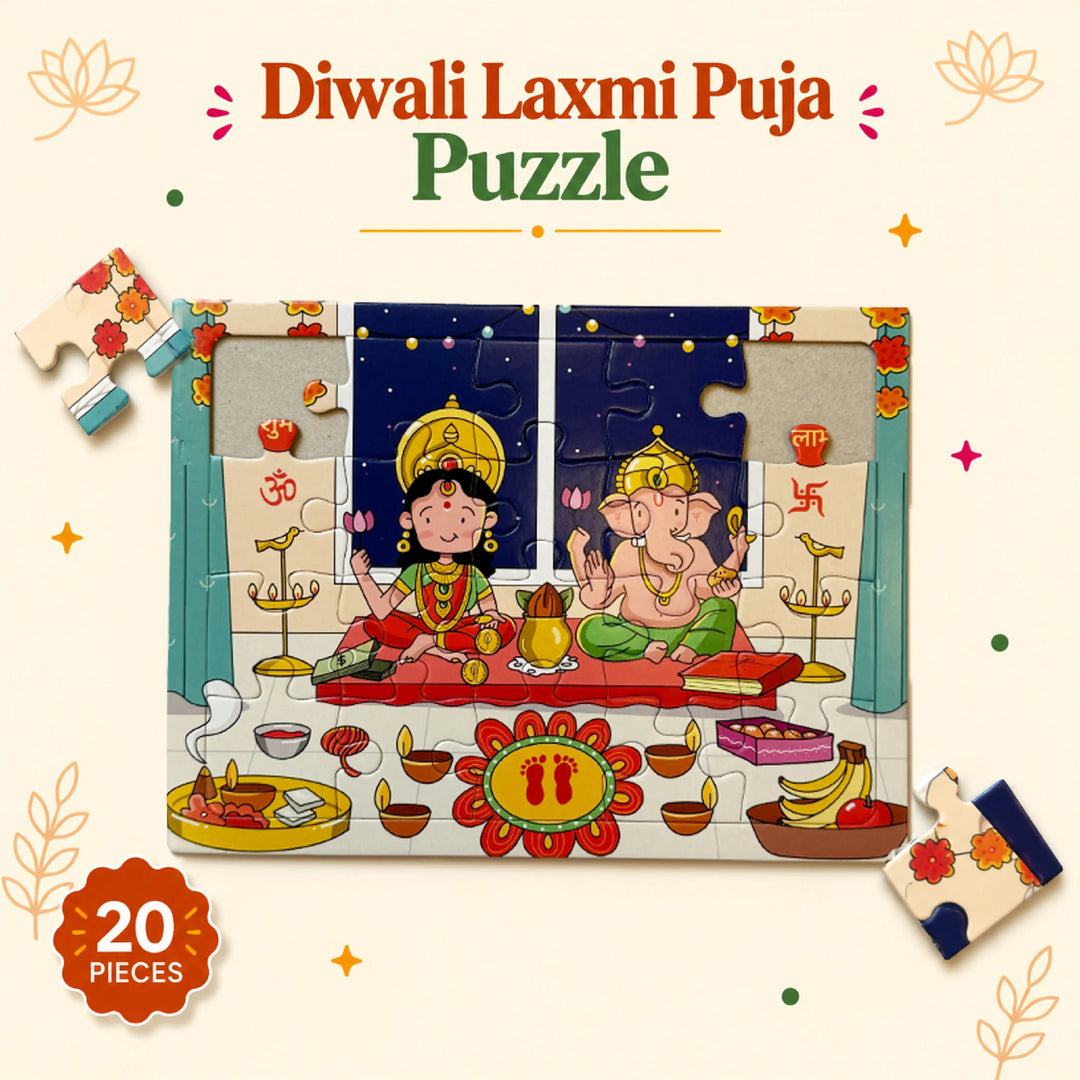 Diwali Laxmi Puja Jigsaw Puzzle