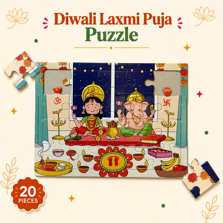 Diwali Laxmi Puja Jigsaw Puzzle