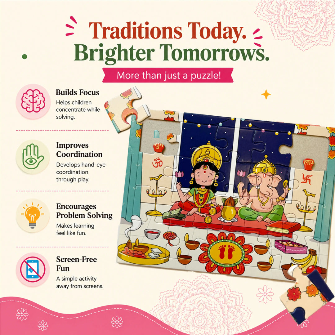 Diwali Laxmi Puja Jigsaw Puzzle