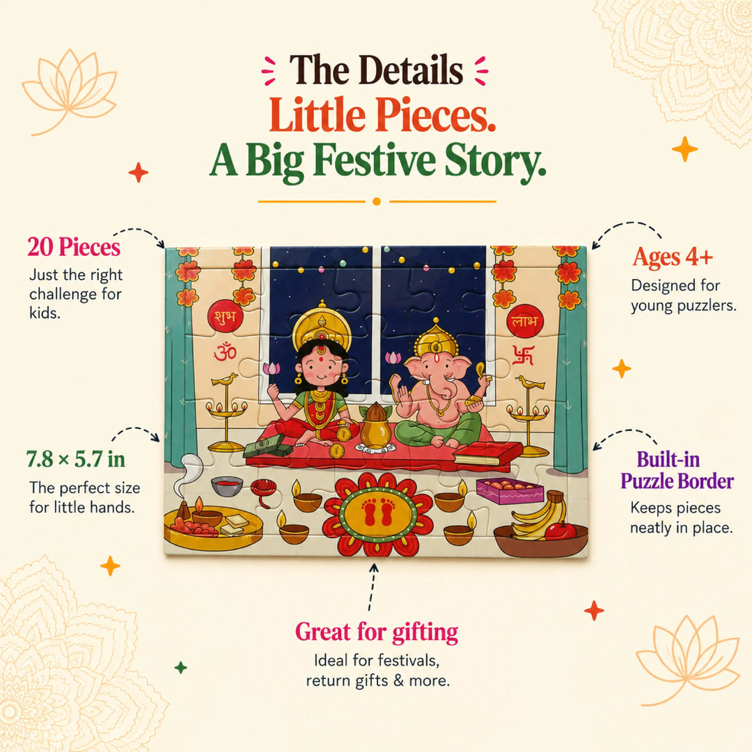 Diwali Laxmi Puja Jigsaw Puzzle