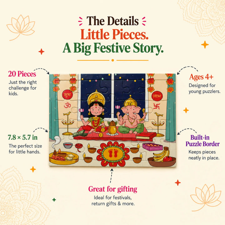 Diwali Laxmi Puja Jigsaw Puzzle