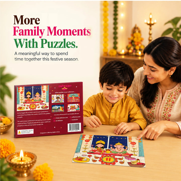 Diwali Laxmi Puja Jigsaw Puzzle