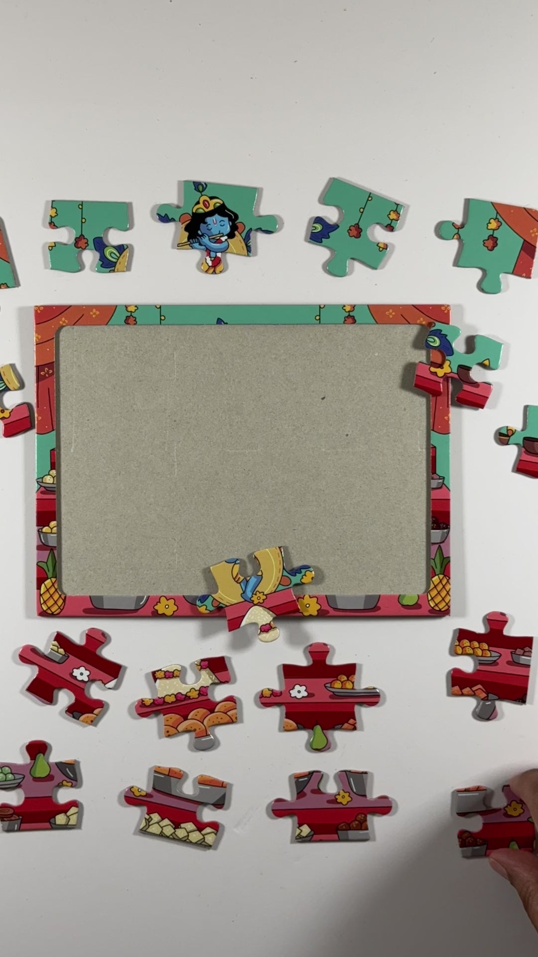 Diwali Annakut/Govardhan Puja Jigsaw Puzzle