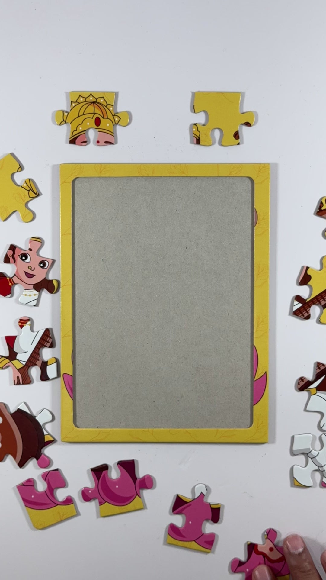 Saraswati Maa Jigsaw Puzzle