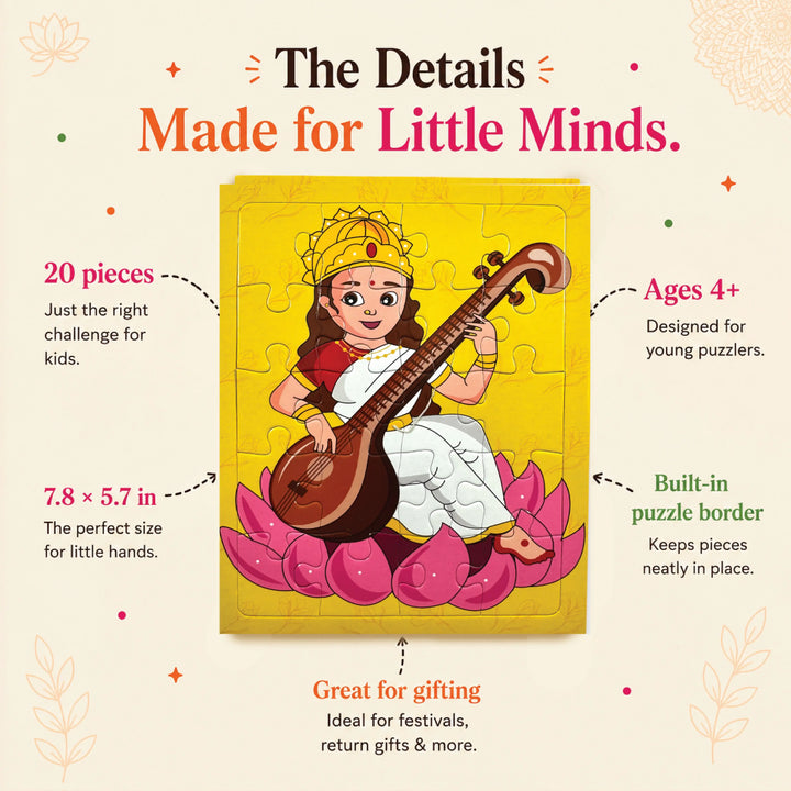 Saraswati Maa Jigsaw Puzzle