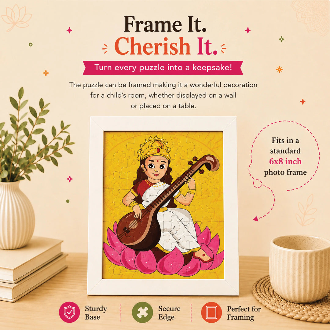 Saraswati Maa Jigsaw Puzzle